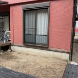 愛知県蒲郡市にてテラスの撤去